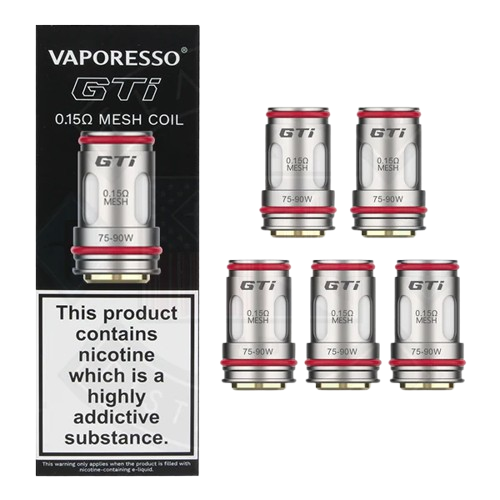 VAPORESSO GTI Coils(Single Mesh Coils)-5 Packs