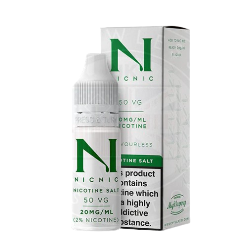 Salt Nicotine Shot by Nic Nic 10ml