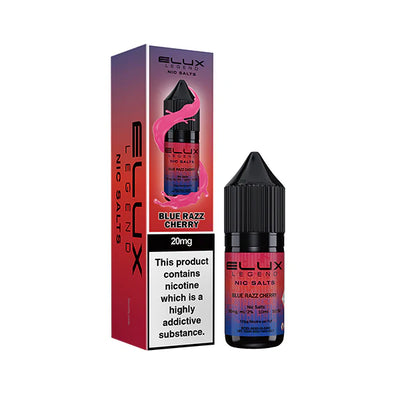 Blue Razz Cherry Nic Salt E-Liquid 10ml by Elux Legend | Trendy Vapes UK
