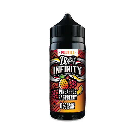 Doozy Infinity Pineapple Raspberry Pod Fill 50/50 | Fruity Mint Vape