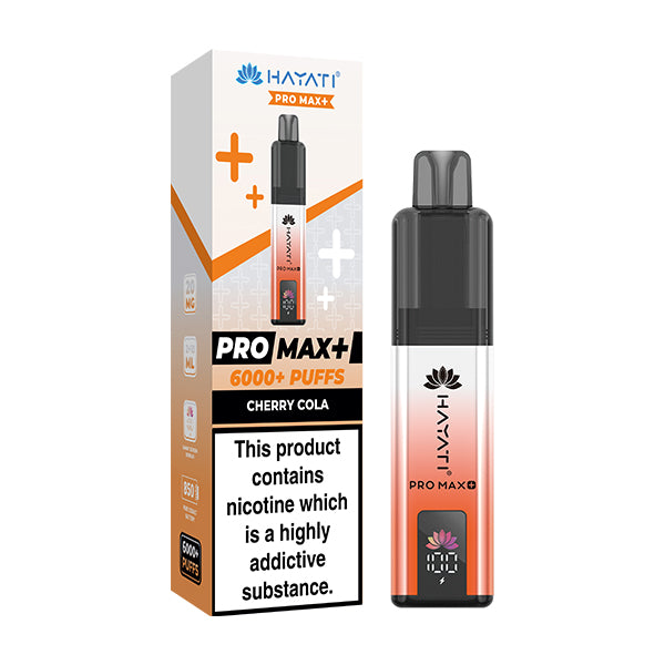 Hayati Pro Max 6000+ Pod Kit in Cherry Cola by Hayati - Trendy Vapes UK