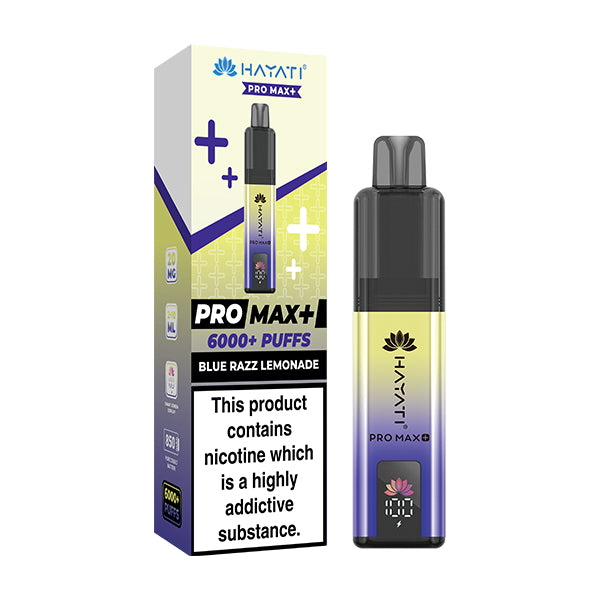 Hayati Pro Max 6000 Plus | Pod Kit 6000 Puffs Vape Device