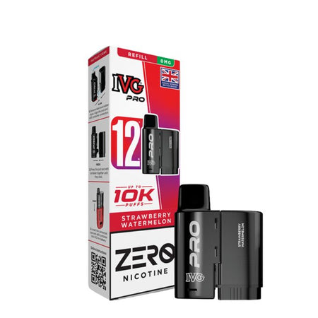 IVG Pro 12 Vape Pods & Refills 10mg – Best Online Vape UK