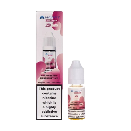 Strawberry Raspberry Ice Nic Salt 10ml | Hayati Pro Max | Trendy Vapes