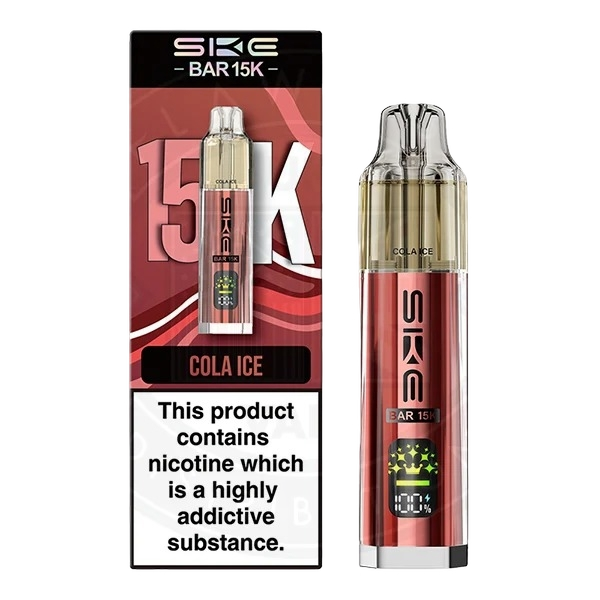 SKE Bar 15K prefilled pod kit by SKE Crystal, 15000 puffs - Trendy Vapes UK