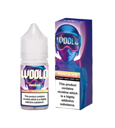Peach Ice Nic Salt by Woolo | Trendy Vapes – Best Vape Flavor