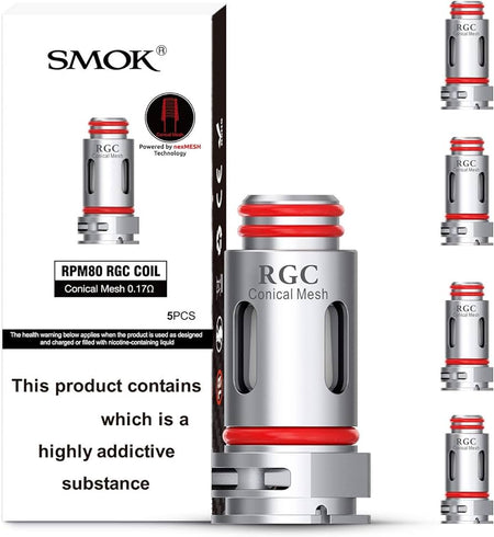 SMOK RPM80 RGC 0.17Ω Coils – Pack of 5