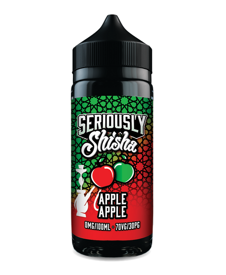 Seriously Shisha Apple Apple 100ml – Double Crisp Apple Vape UK