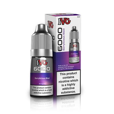 Berrylicious Blast Nic Salt By IVG 6000