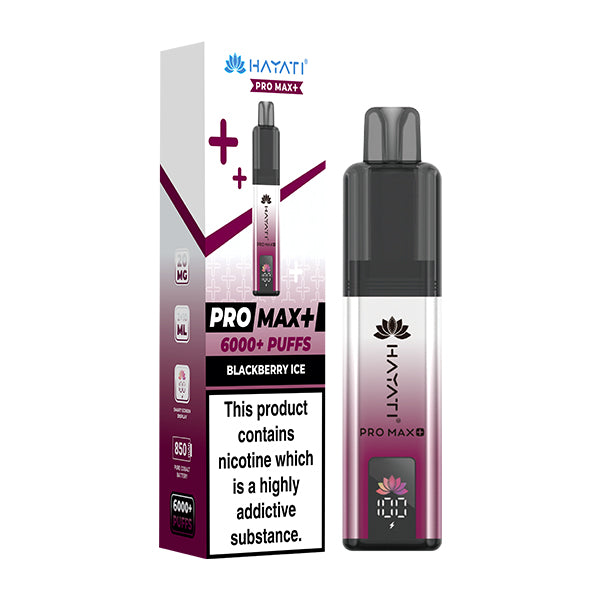 Hayati Pro Max 6000 Plus | Pod Kit 6000 Puffs Vape Device