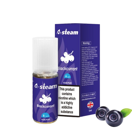 Blackcurrant Non Salt By A-Steam