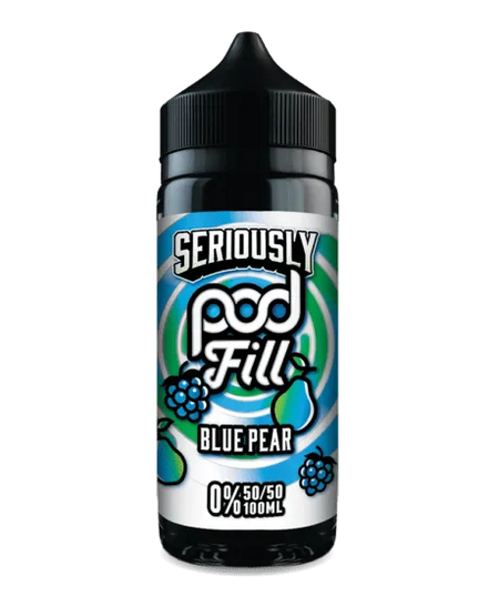 Blue Pear By Seriously Pod Fill E-Liquid 100ml Shortfill