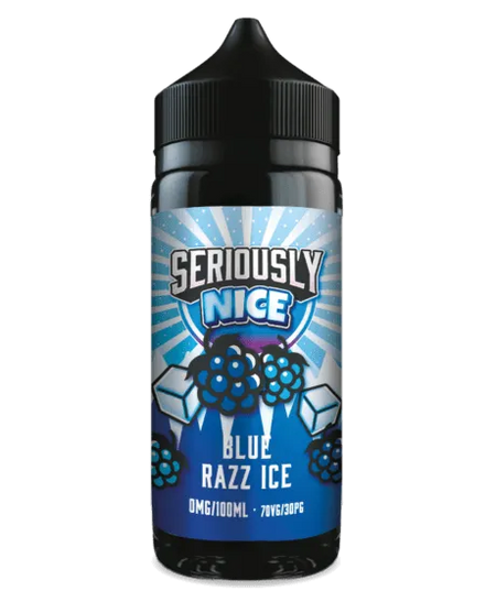 Blue Razz Ice By Seriously Nice E-Liquid 100ml Shortfill