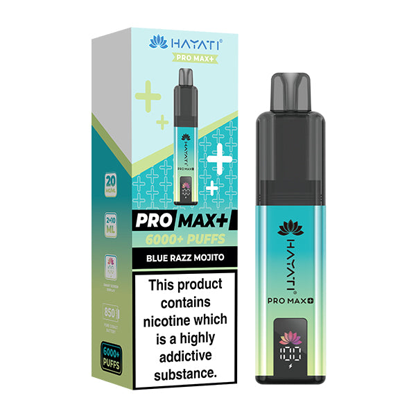 Hayati Pro Max 6000 Plus | Pod Kit 6000 Puffs Vape Device