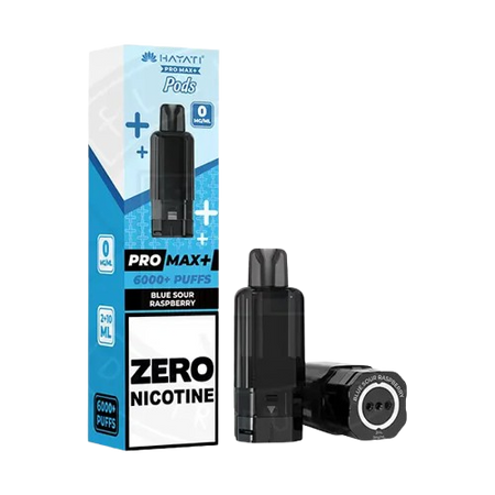 Hayati Pro Max 6000+ Prefilled Pods Zero NICOTINE - Trendy Vapes