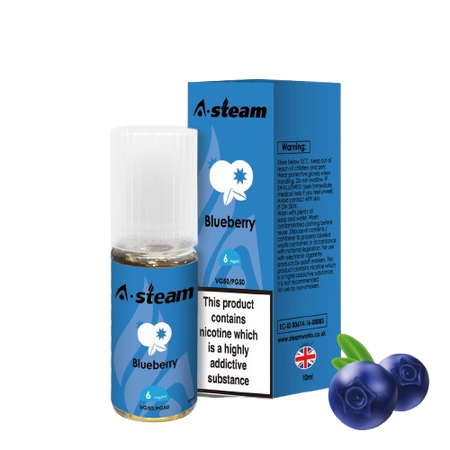 Blueberry Non Salt By A-Steam
