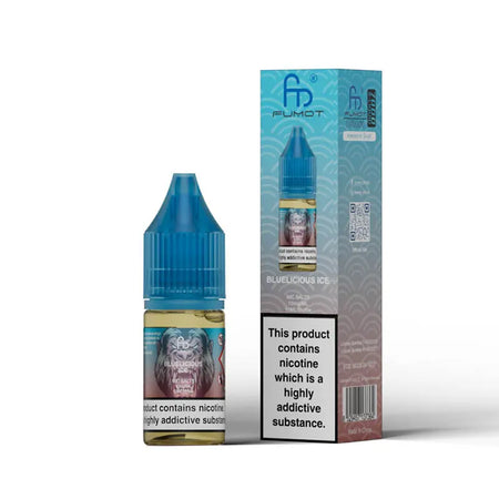 Bluelicious Ice Nic Salt By R and M 7000 – Trendy Vapes UK