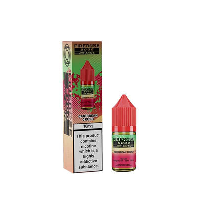 Caribbean Crush Nic Salt By Elux Firerose 5000  | Trendy Vapes