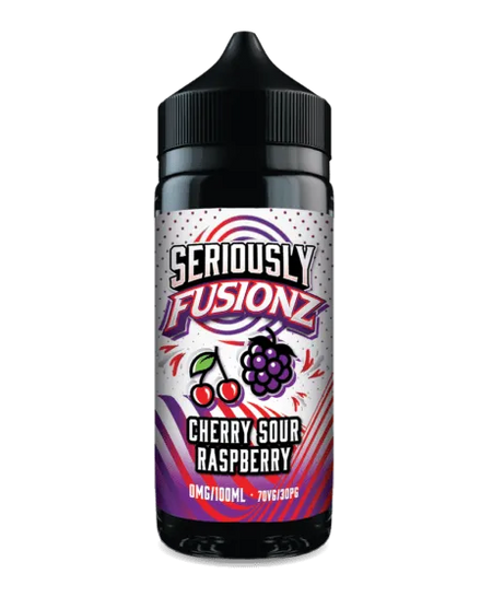 Cherry Sour Raspberry By Seriously Fusionz E-Liquid 100ml Shortfill