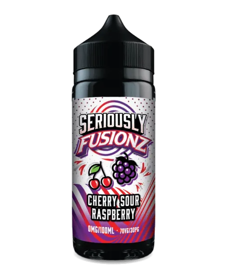 Cherry Sour Raspberry By Seriously Fusionz E-Liquid 100ml Shortfill