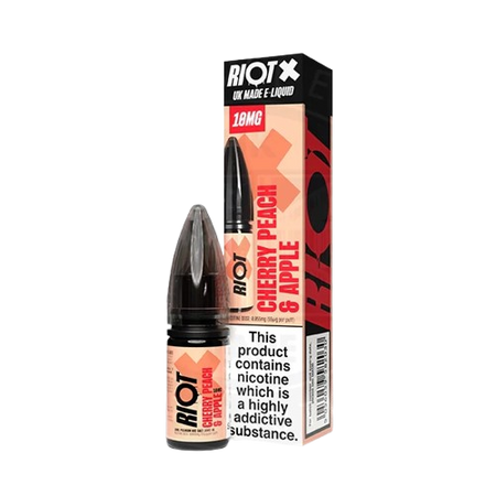 Cherry Peach & Apple  by Riot X | Trendy Vapes UK