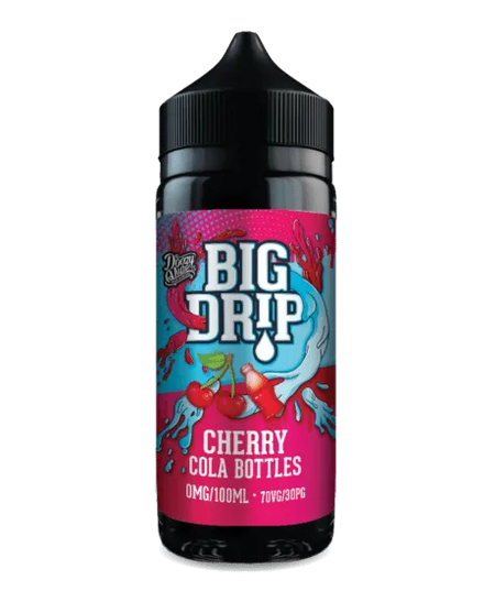 Cherry Cola Bottles By Big Drip E-Liquid 100ml Shortfill