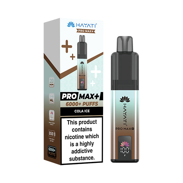 Hayati Pro Max 6000+ Pod Kit in Cola Ice by Hayati - Trendy Vapes UK