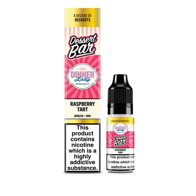 Raspberry Tart Nic Salt By Dinner Lady Desserts