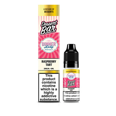 Raspberry Tart Nic Salt By Dinner Lady Desserts V1