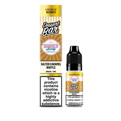 Salted Caramel Waffle Nic Salt By Dinner Lady Desserts V1