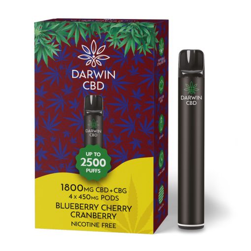 Darwin CBD Starter Kit 1800mg – Best CBD Vape Pod UK