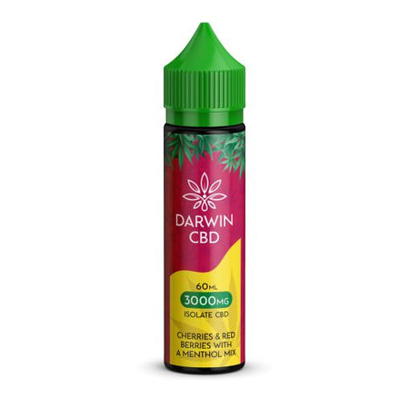Cherries & Red Berries Menthol CBD E-Liquid 3000MG UK Vape
