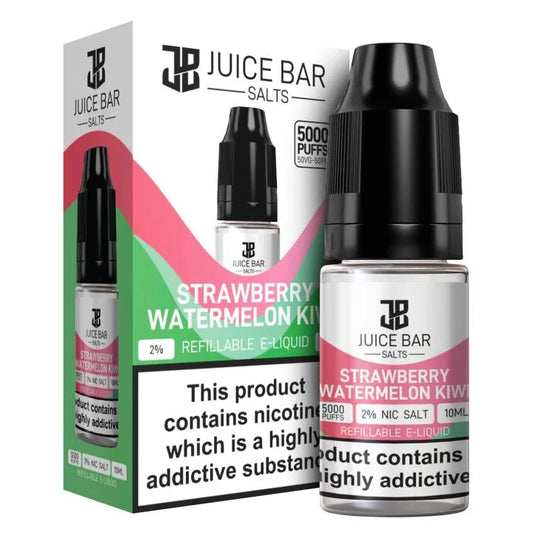 Strawberry Watermelon Kiwi Nic Salt By Juice Bar