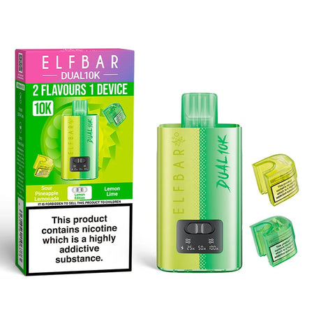 Elf Bar Dual 10K Vape Kit – Dual Flavour, 850mAh, 20mg Nic Salt