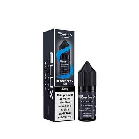 Blackberry Ice Nic Salt By Elux Legend  – Sweet & Cool Vape | Trendy Vapes UK