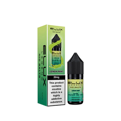 Lemon Mint Nic Salt By Elux Legend 10ml | Refreshing Vape by Trendy Vapes
