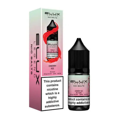 Cherry Ice Nic Salt E-Liquid by Elux Legend 10ml | Trendy Vapes UK