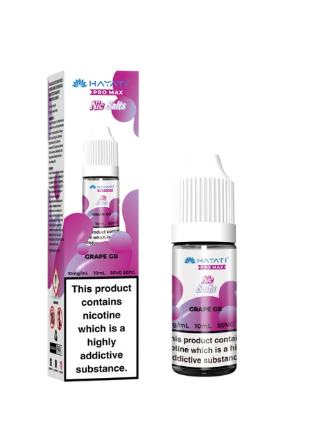 Grape GB Nic Salt 10ml | Hayati Pro Max | Trendy Vapes