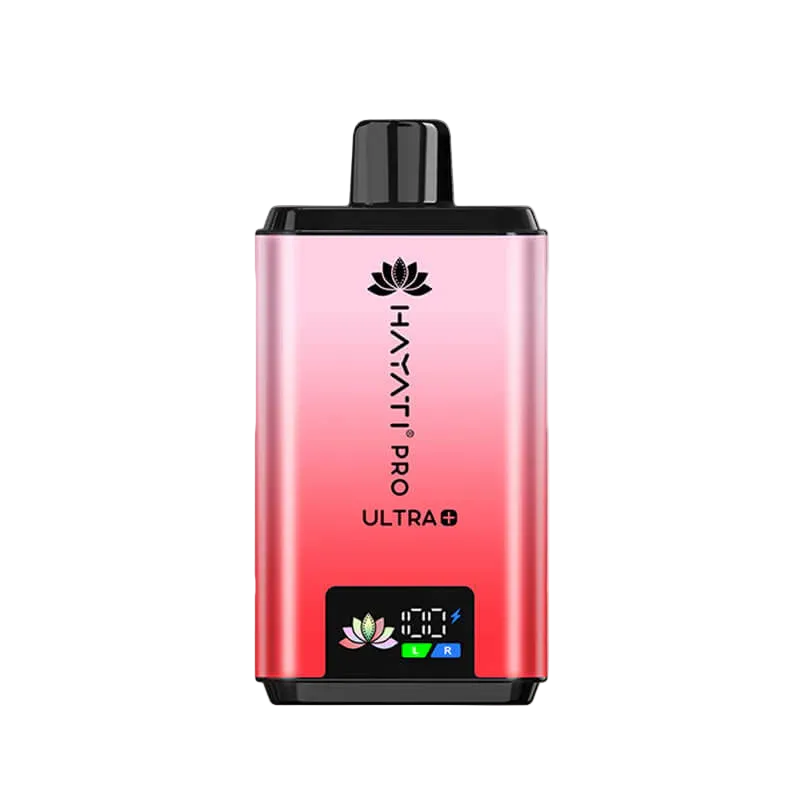 Hayati Pro Ultra 25000 Kit featuring the H Bubba flavor blend, presented on a clean white monochrome background with a clear cut-out presentation.