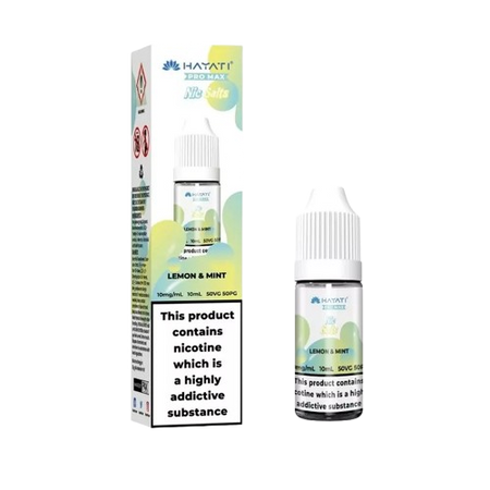 Lemon & Mint Nic Salt 10ml | Hayati Pro Max | Trendy Vapes