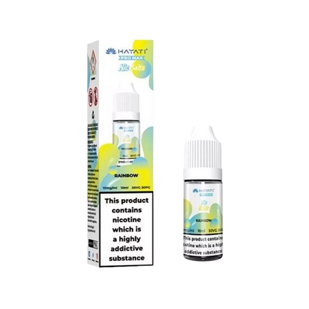 Rainbow Nic Salt 10ml | Hayati Pro Max | Trendy Vapes