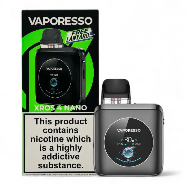 Vaporesso Xros 4 Nano Vape Kit | Best Flavor & Power 2025