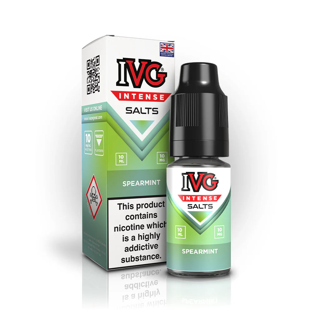 IVG Spearmint Nic Salt UK | Cool Mint Vape Juice – TrendyVapes