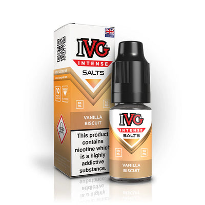 Vanilla Biscuit Nic Salt by IVG Intense UK | TrendyVapes V1