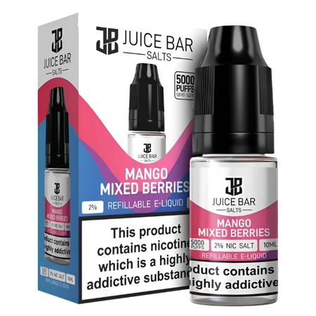 Mango Mixed Berries Nic Salt By Juice Bar