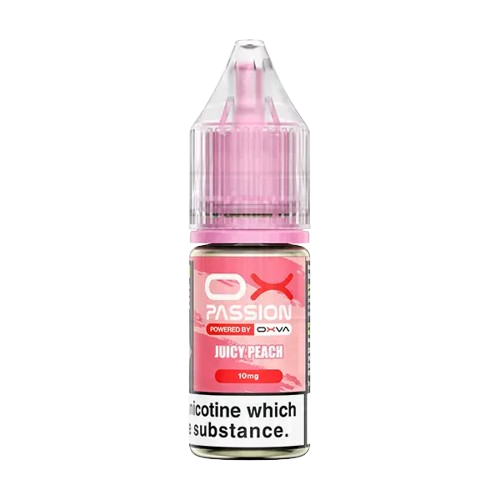 Juicy Peach - OX Passion Nic Salt 10ml by Oxva