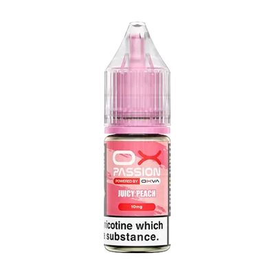 Juicy Peach - OX Passion Nic Salt 10ml by Oxva V1