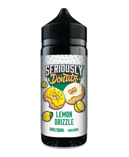 Lemon Drizzle By Seriously Donuts E-Liquid 100ml Shortfill