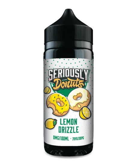 Lemon Drizzle By Seriously Donuts E-Liquid 100ml Shortfill