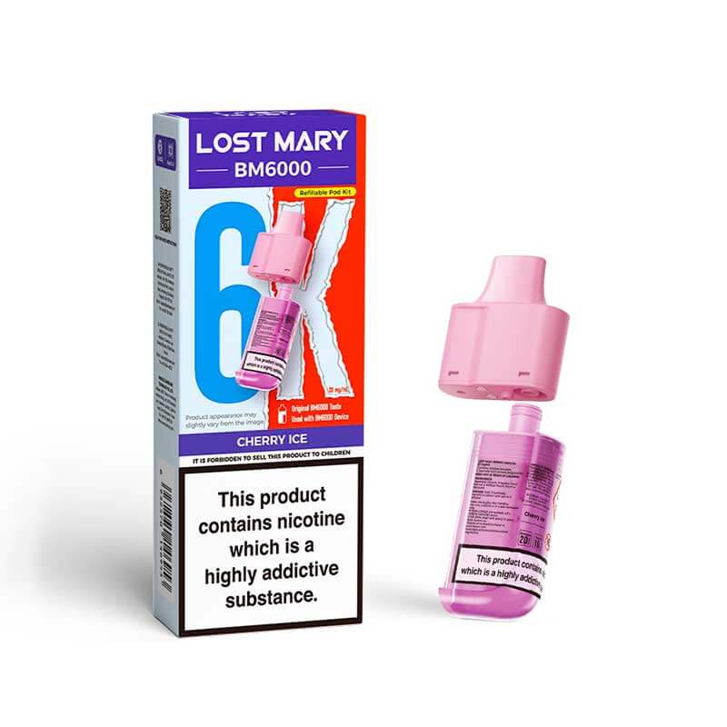 Lost Mary BM6000 Prefilled Pods – Best Vape Flavors 20mg